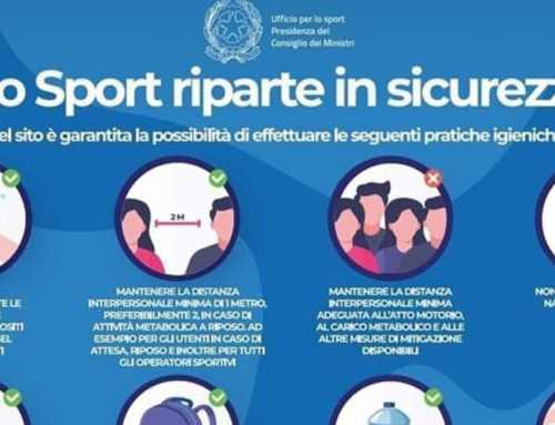 Ufficio per lo Sport: disposizioni per lo svolgimento di attività sportiva individuale e presso i centri sportivi